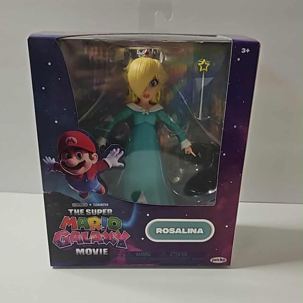 Rosalina The Super Mario Galaxy Movie Jakks Pacific 5” Action Figure - Picture 1 of 4